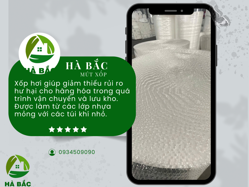 Xốp hơi bảo vệ hàng hóa