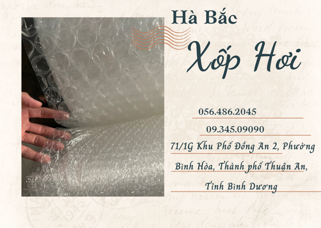 Xốp hơi đóng gói hàng hóa