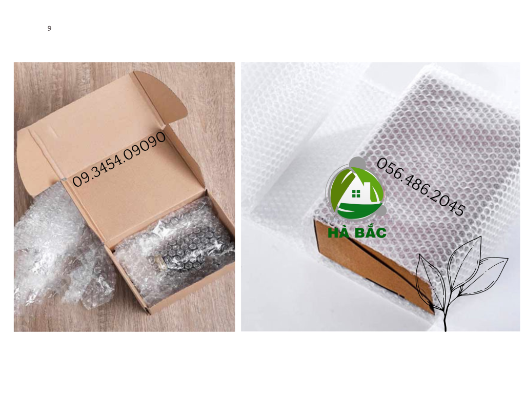 Túi xốp hơi bọc hộp