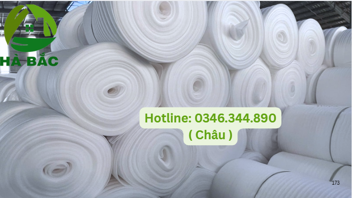 cuộn mút xốp pe foam 5mm luôn có sẵn tại kho