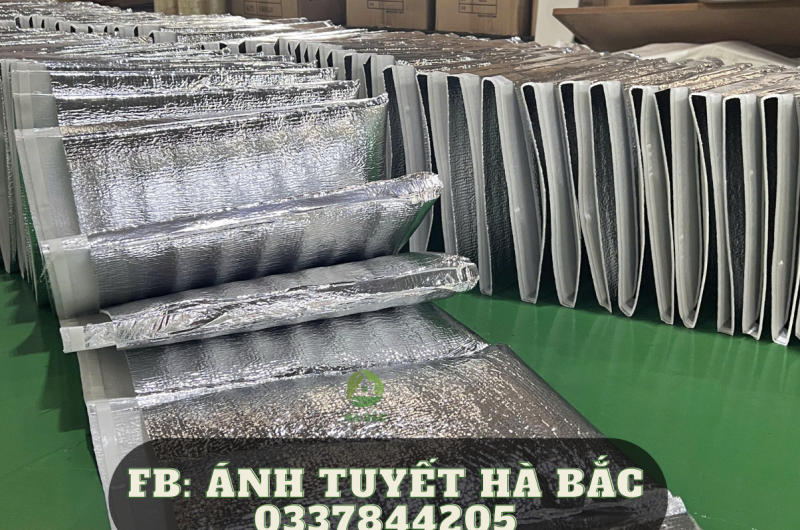 Túi bạc giữ nhiệt được sản xuất trực tiếp tại công ty Hà Bắc