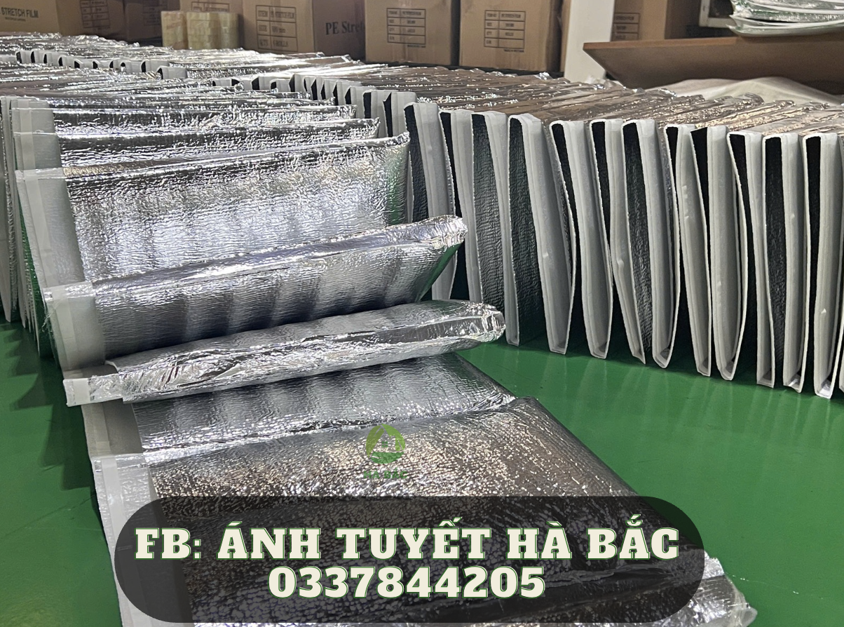 Túi bạc giữ nhiệt được sản xuất trực tiếp tại công ty Hà Bắc