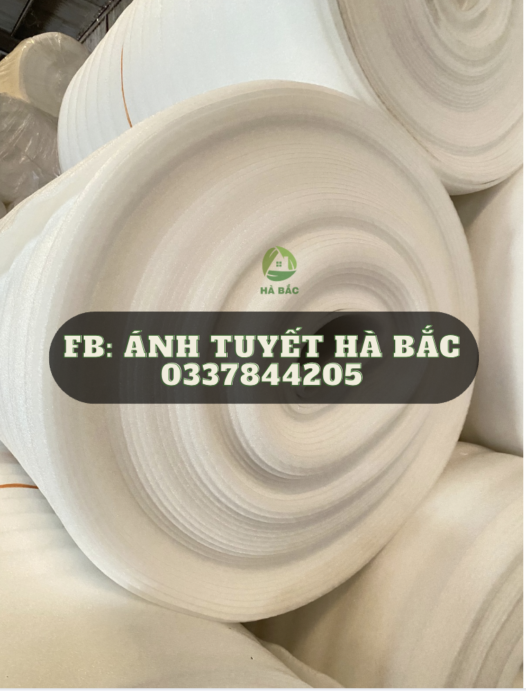 Màng pe foam được sản xuất tại nhà máy Gia Lai